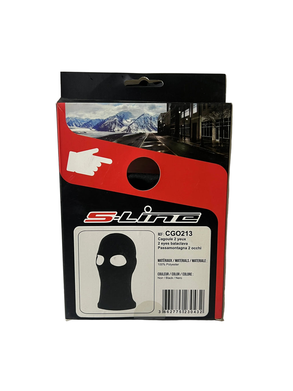 Cagoule 2 yeux S-LINE