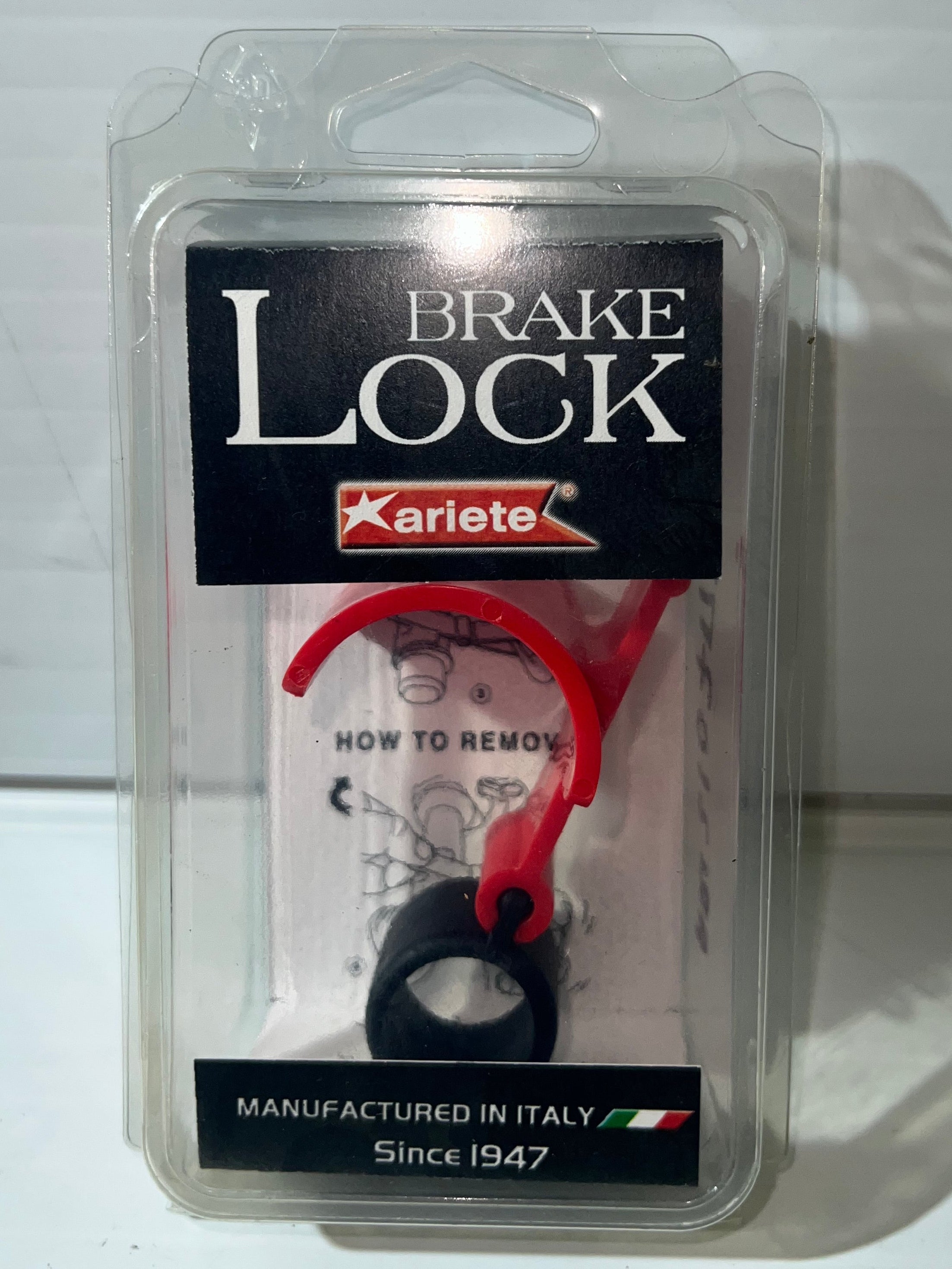 Frein à main en  - Rouge et Noir ariete BRAKE-LOCK