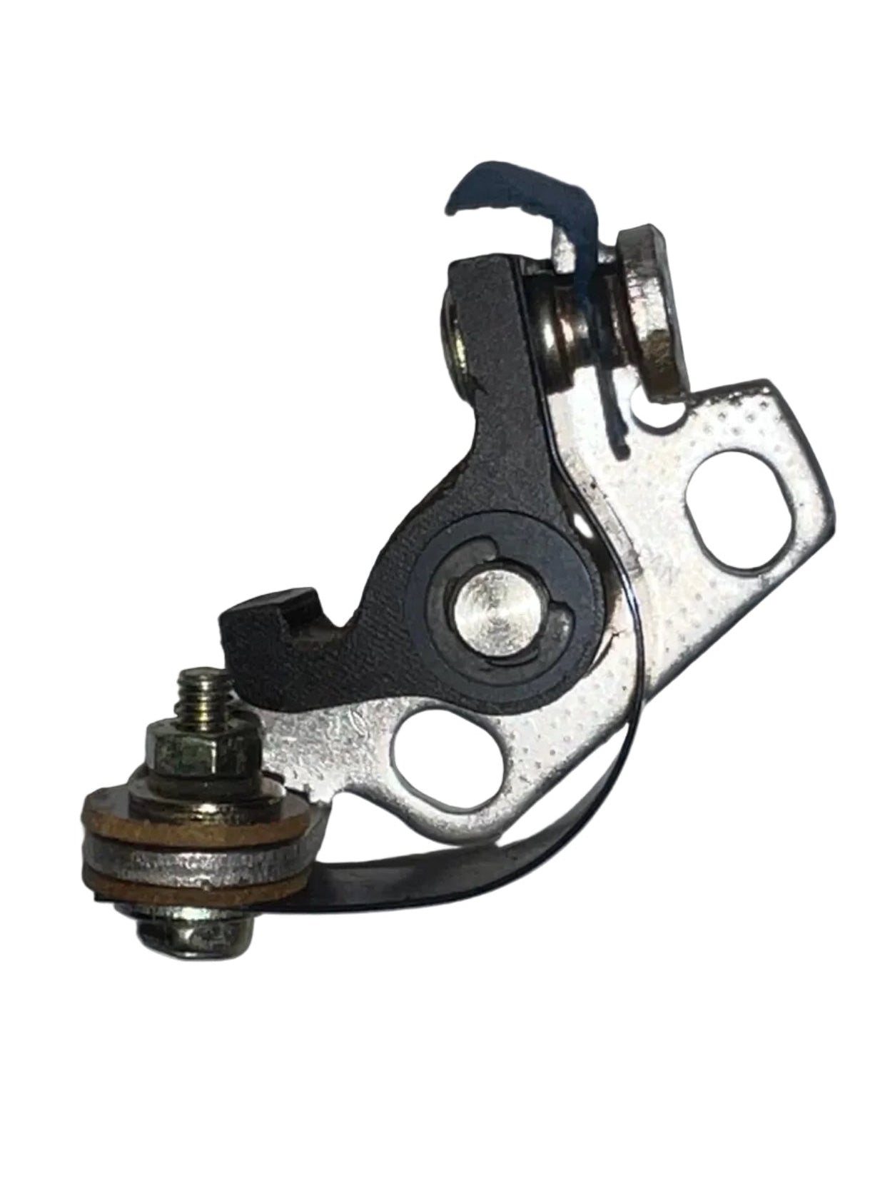 Allumage, rupteur, vis platinées Yamaha XS250/360/400. (513).      
Réf: 1L9-81621-50 (droit)