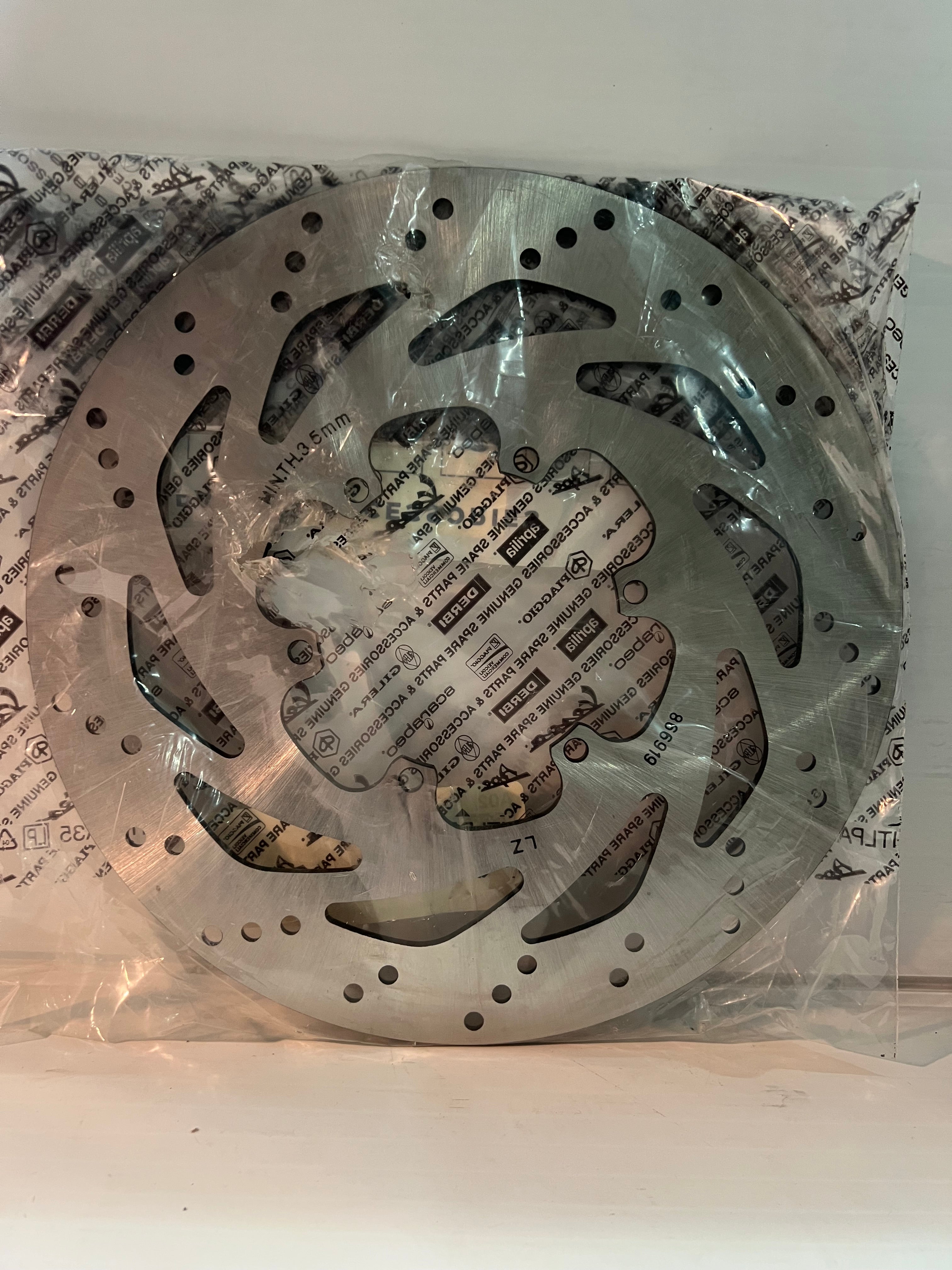 Disque frein avant original DERBI APRILIA GILERA PIAGGIO NEUF