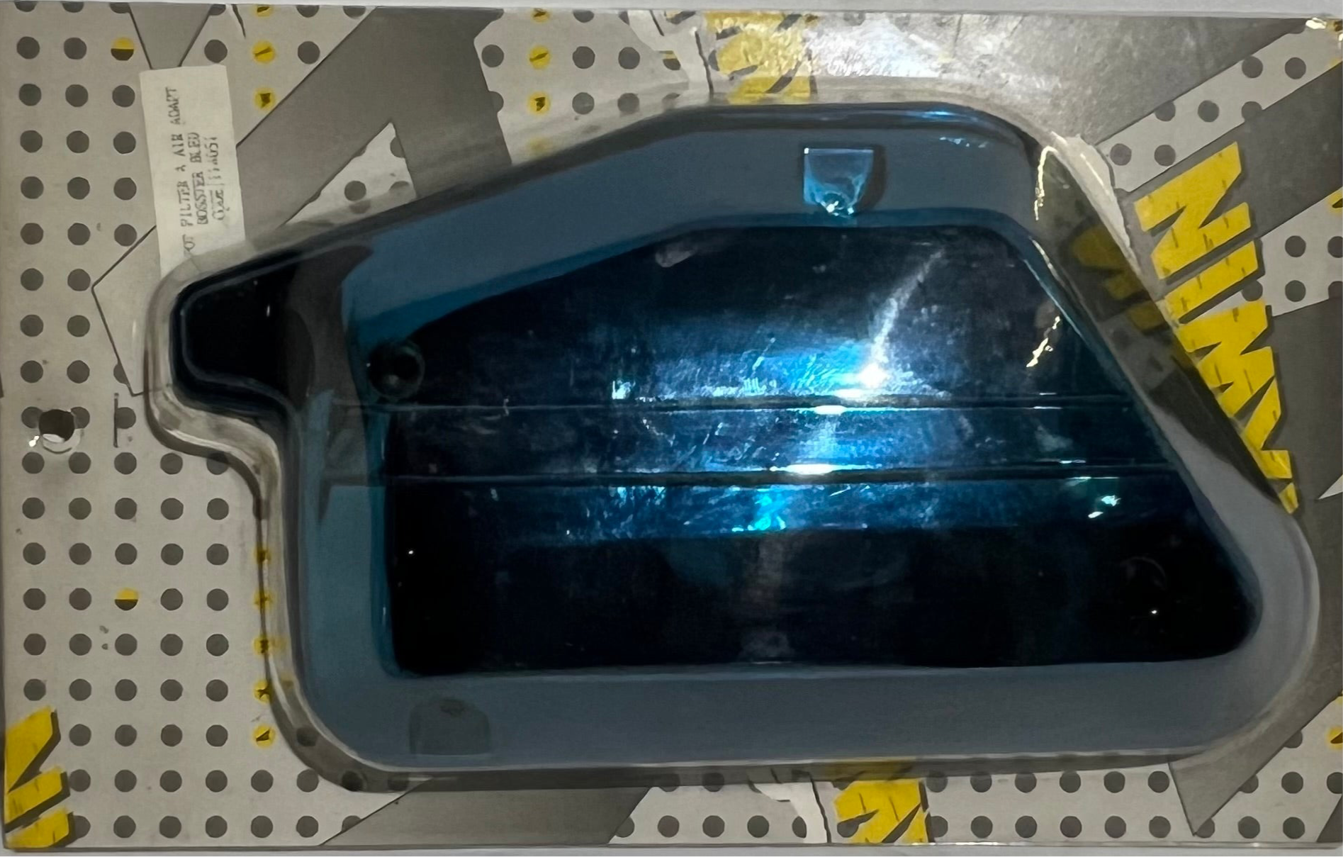 COUVERCLE DE FILTRE À AIR BLEU ANODISÉ POUR MBK BOOSTER SPIRIT 3VL ROCKET NEXT/YAMAHA BW'S ..