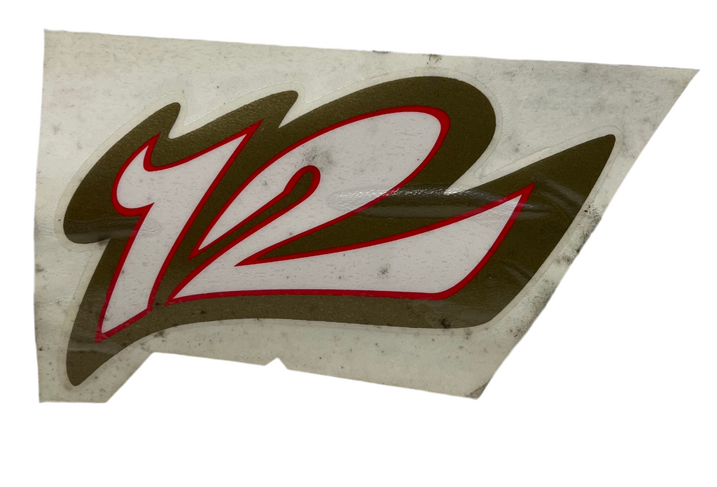 Autocollant logo 12 pour MBK BOOSTER 12pouces 2007 neuf