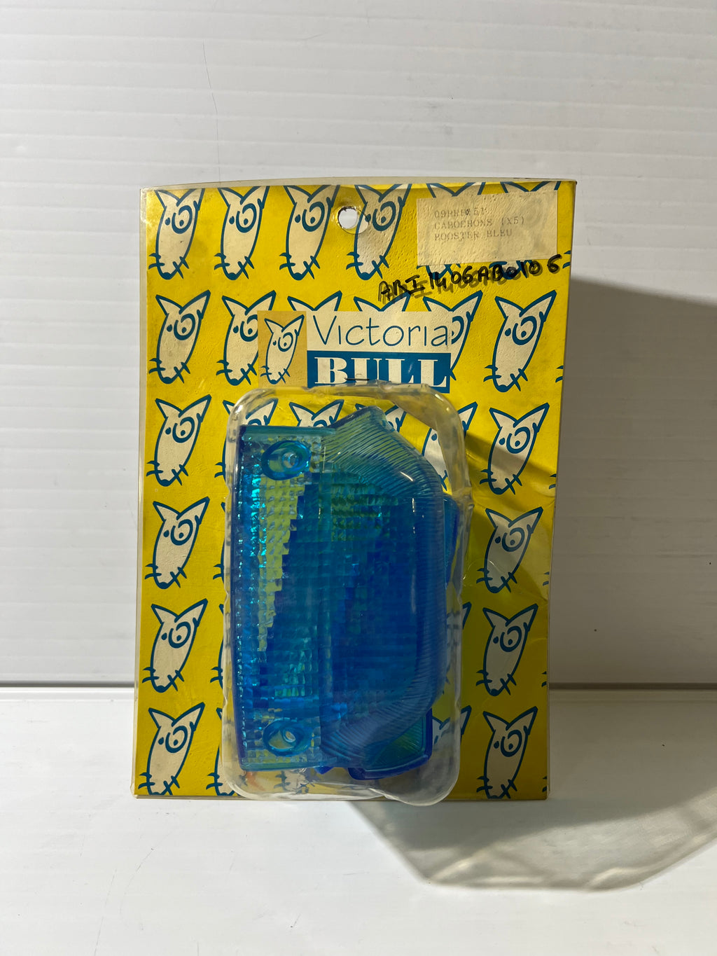 Feux arrière, cabochons arrière de clignotants et avant MBK Booster, Yamaha Bw's 3-VL (1990 - 2003) bleus