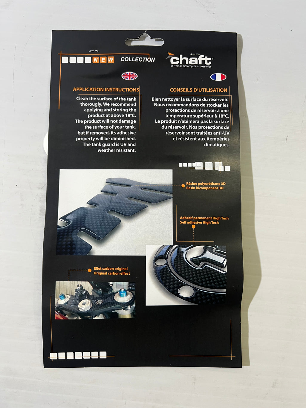 PROTECTION DE RÉSERVOIR CHAFT BLACK GM 2001