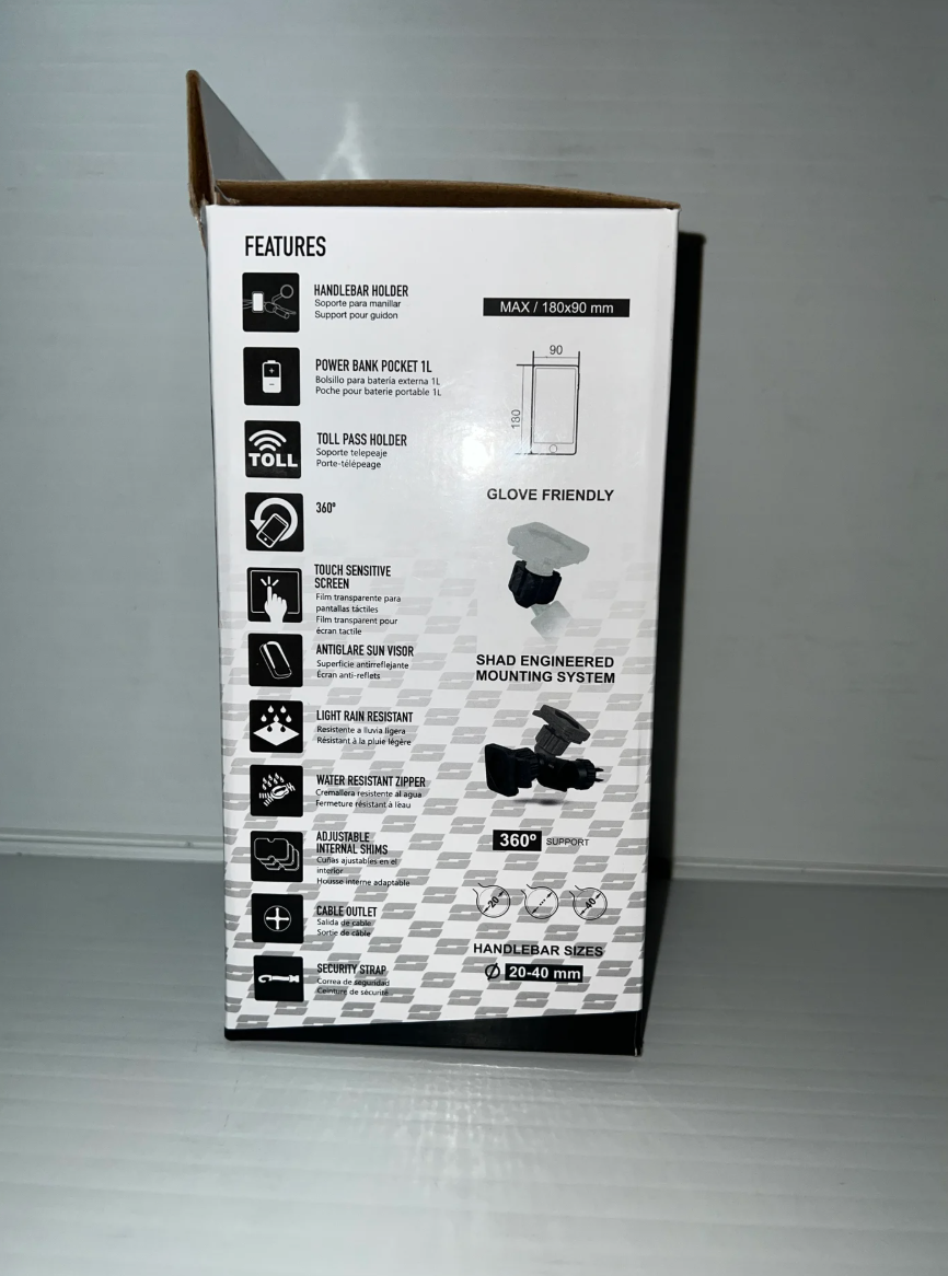 Support Smartphone pour Guidon SHAD SG76H