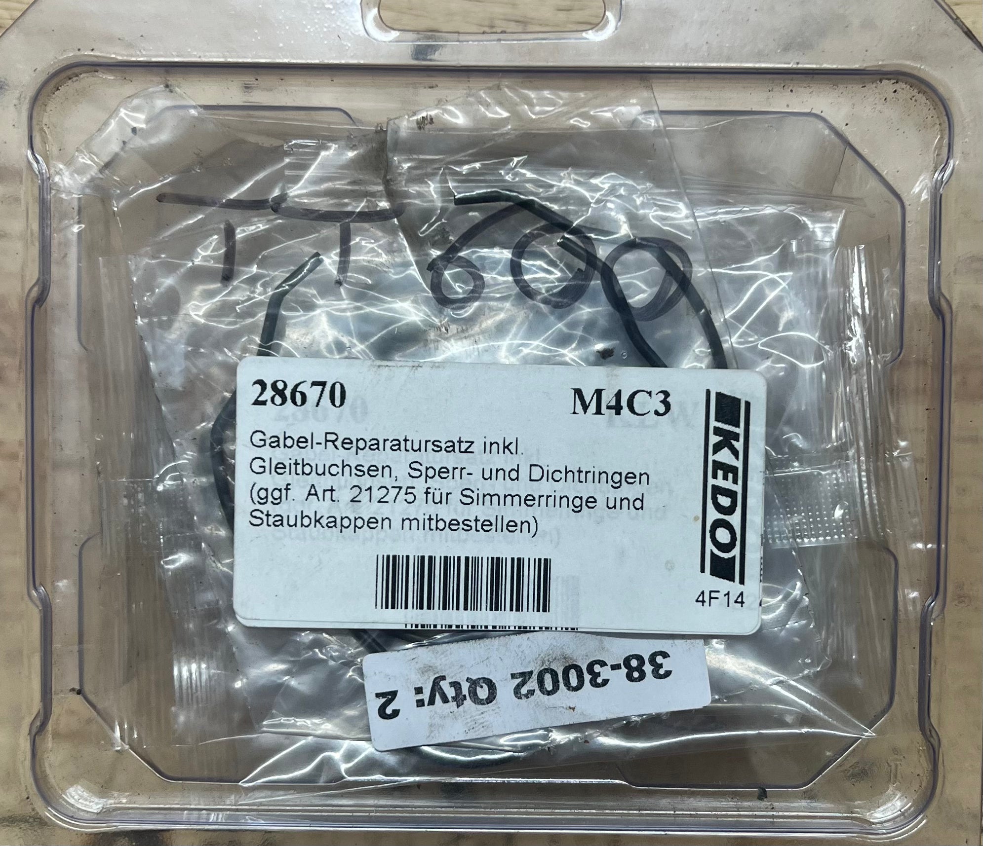 Kit de réparation de fourche TT600'84-'88 (59X)