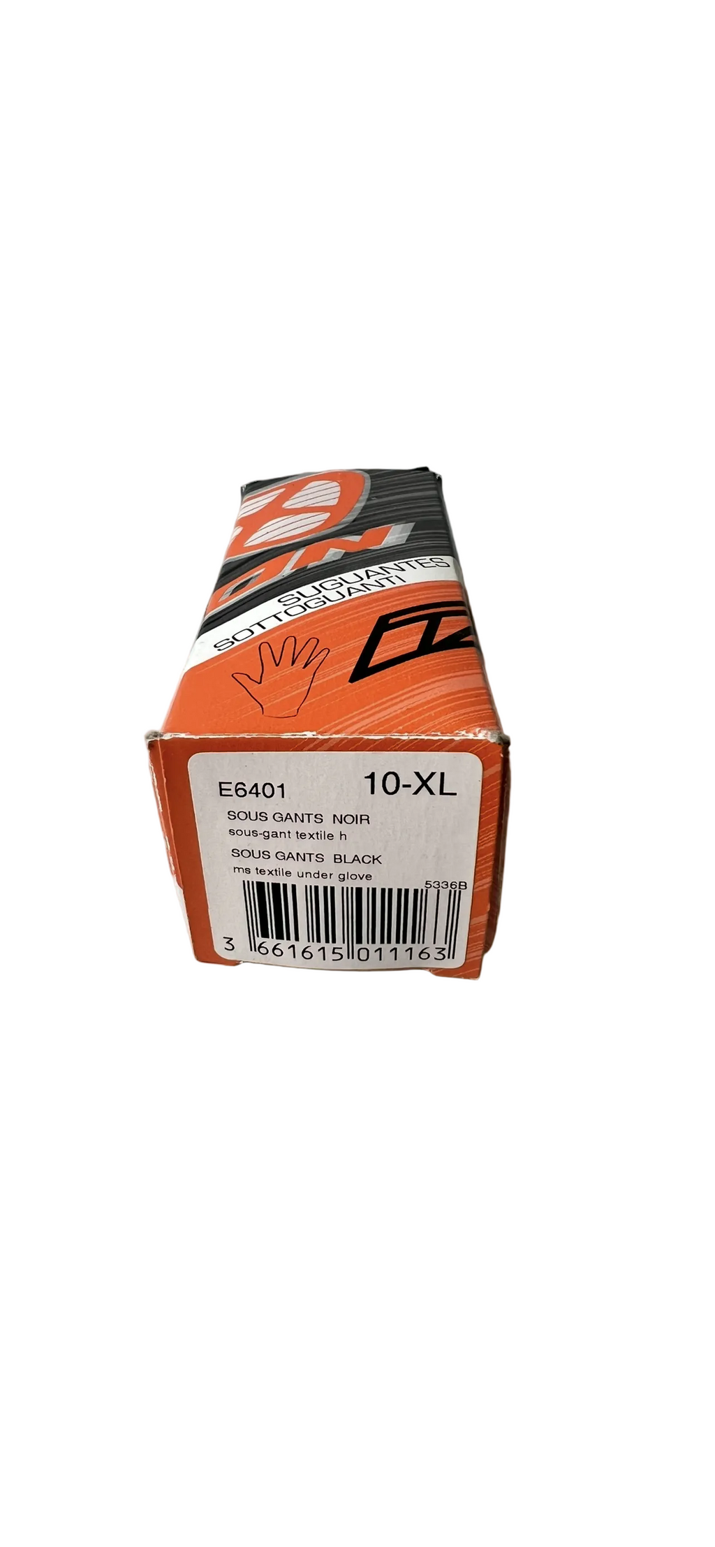 IXON SOUS GANTS TEXTILE NOIR TAILLE 10-XL