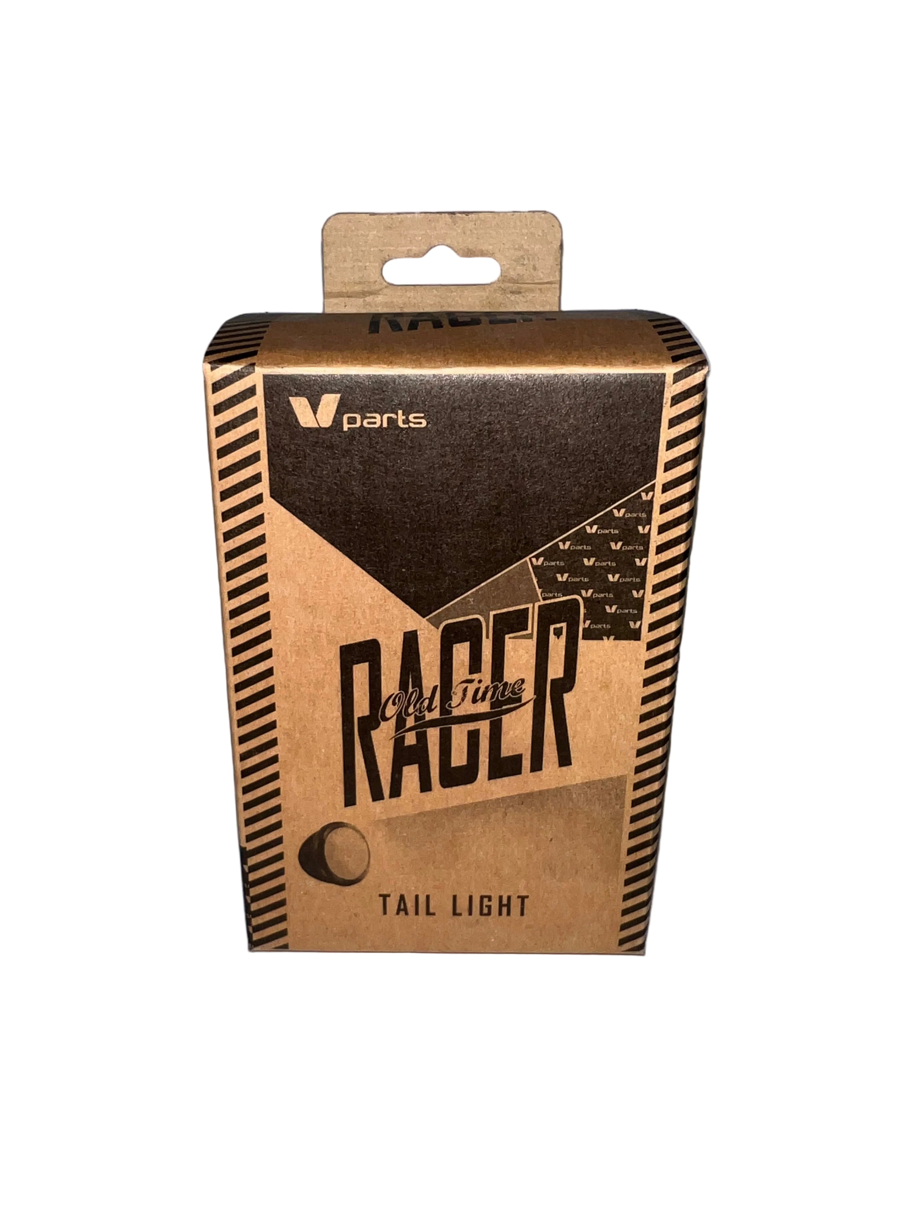 Feu arrière moto BIHR Beacon rond noir neuf