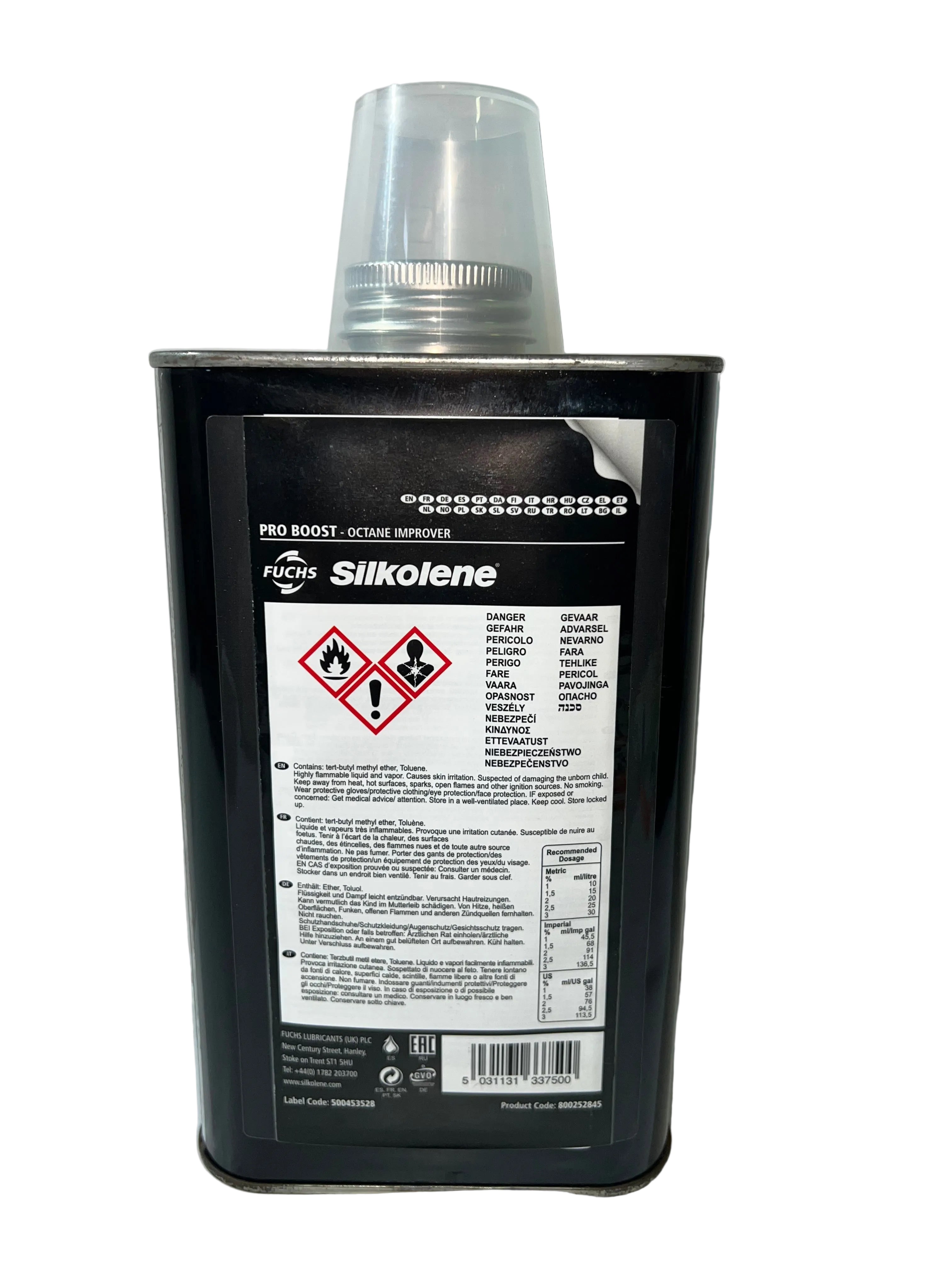 Additif carburant Silkolene Pro Boost 1L