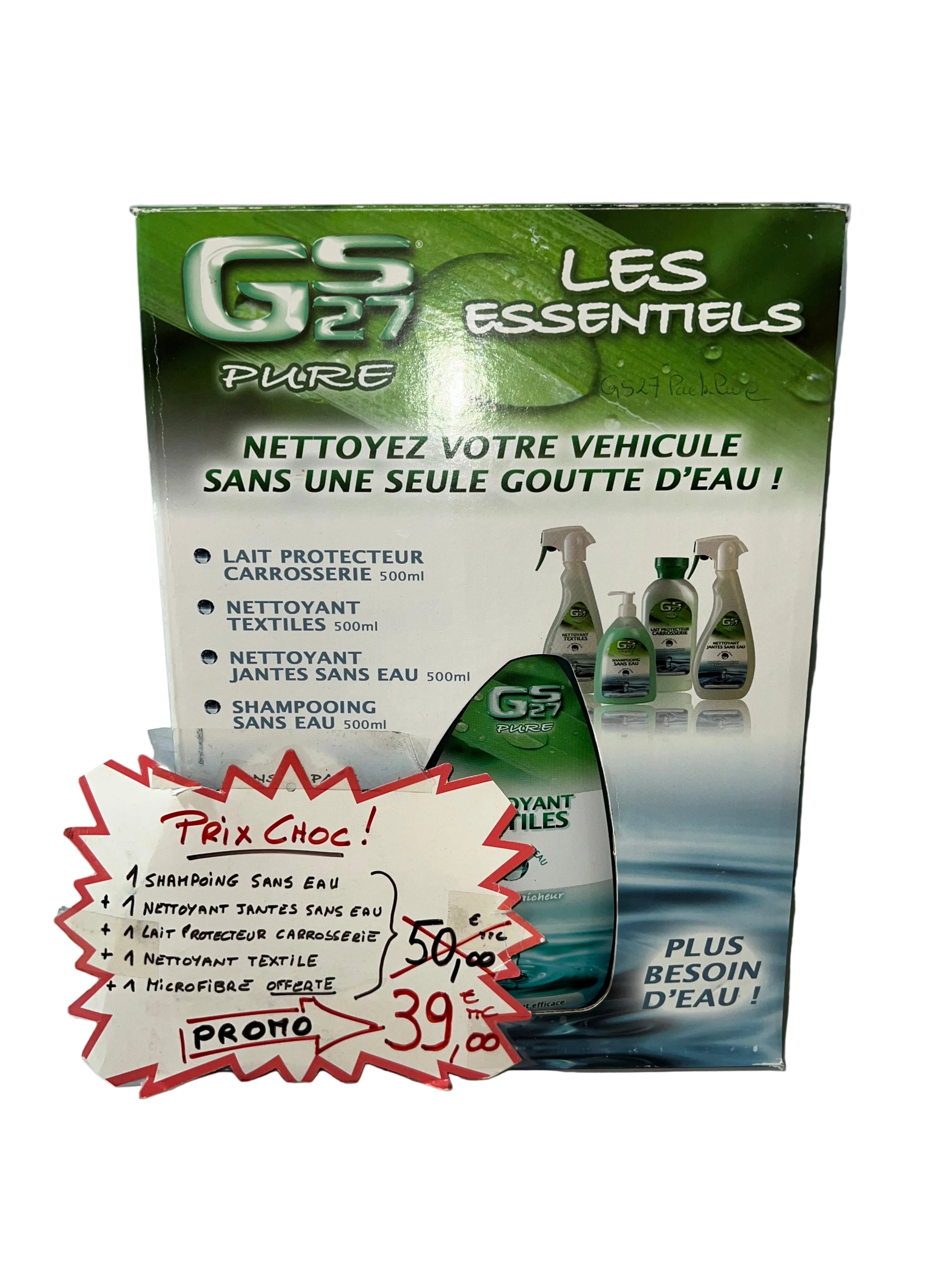 Nettoyant véhicule sans eau GS27