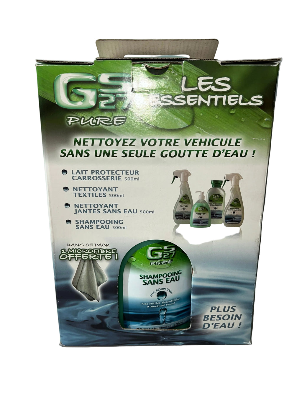 Nettoyant véhicule sans eau GS27