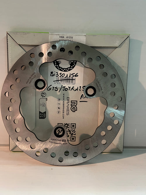 DISQUE DE FREIN ARRIÈRE SYM JOYRIDE 125 / GTS 125 NG BRAKE DISC