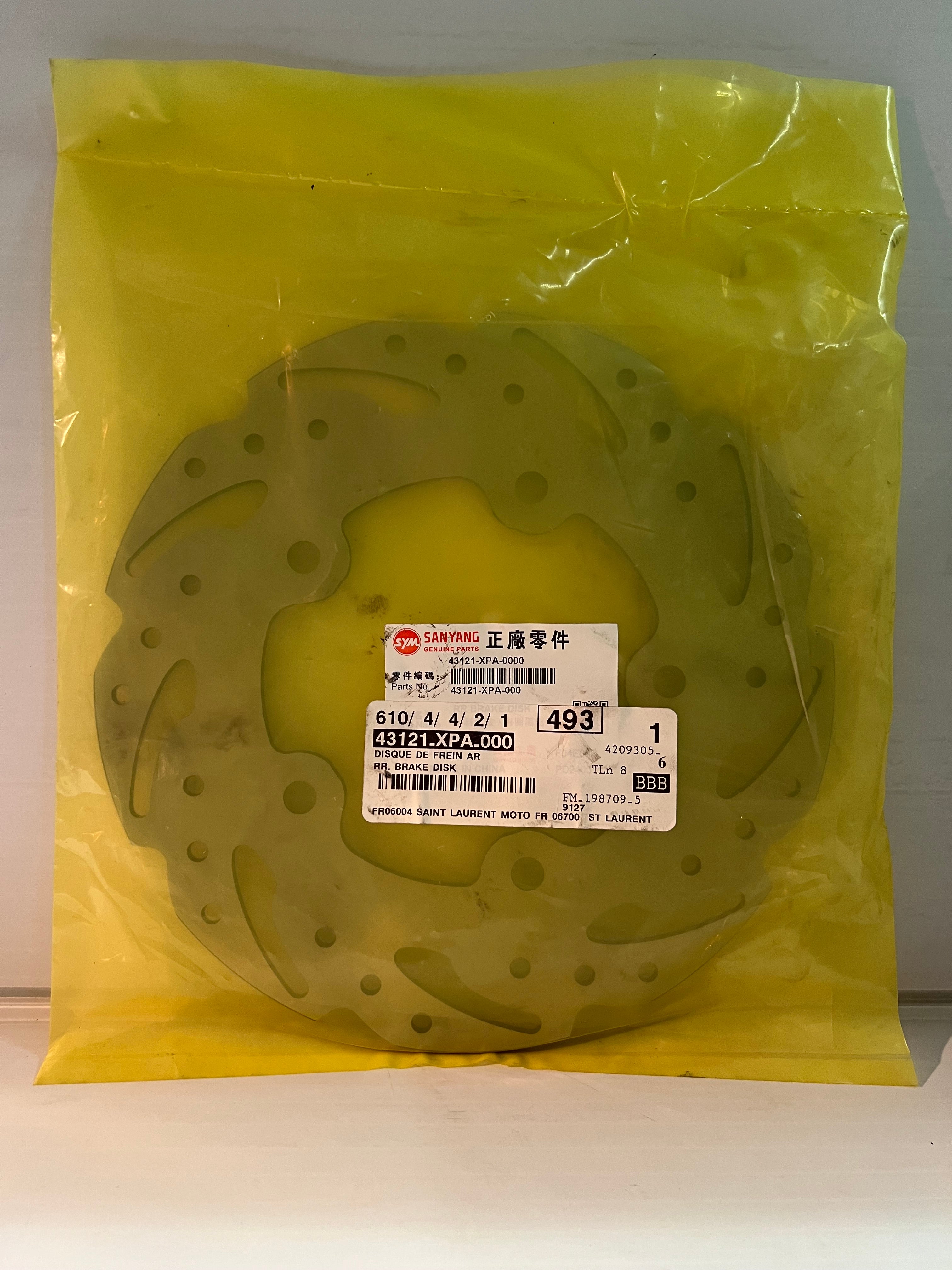 Disque de frein arrière SYM SYMPHONY 50cc et 125cc