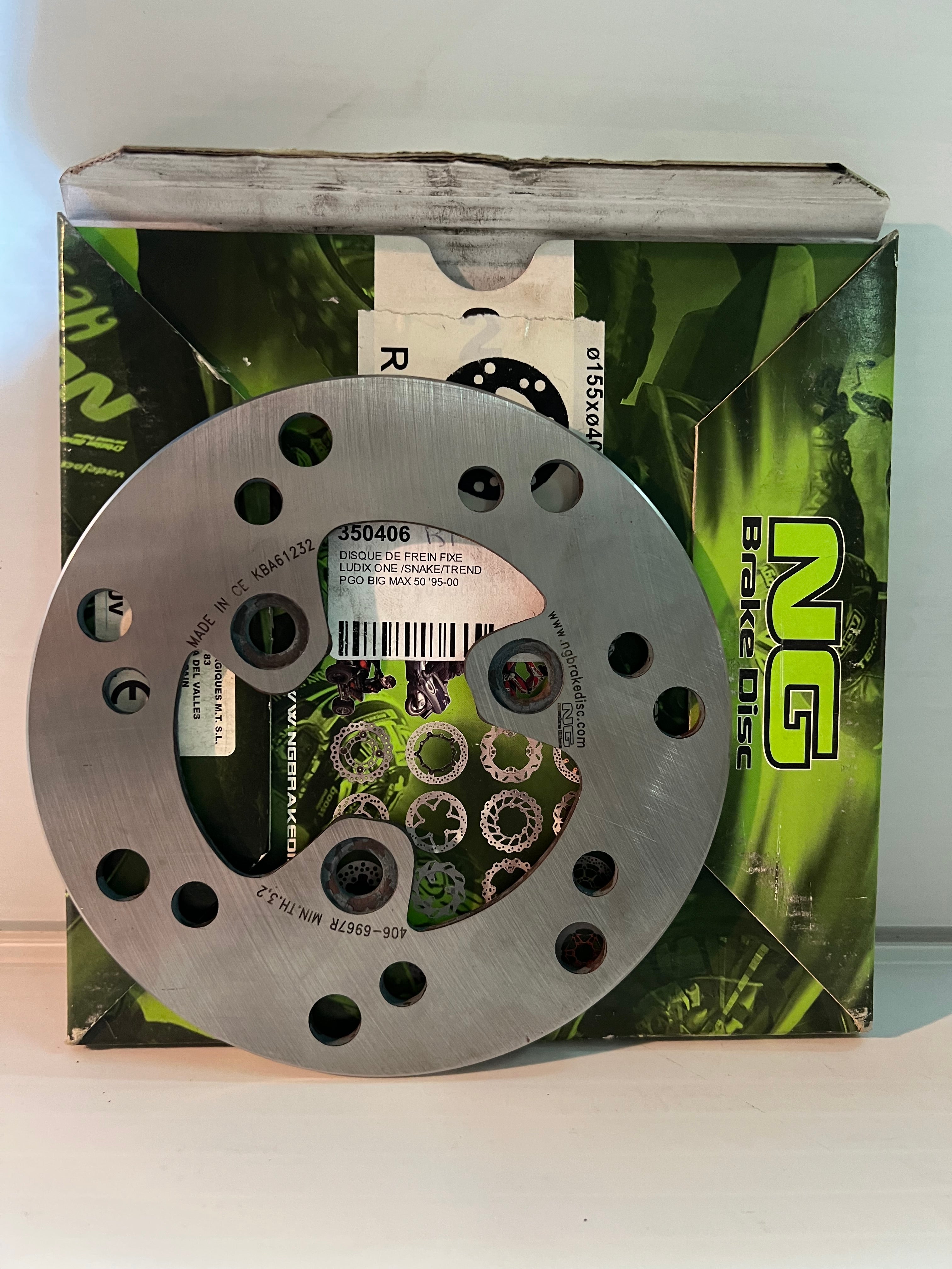 DISQUE DE FREIN AVANT FIXE LUDIX ONE SNAKE/TREND PGO BIG MAX 50 '95-00