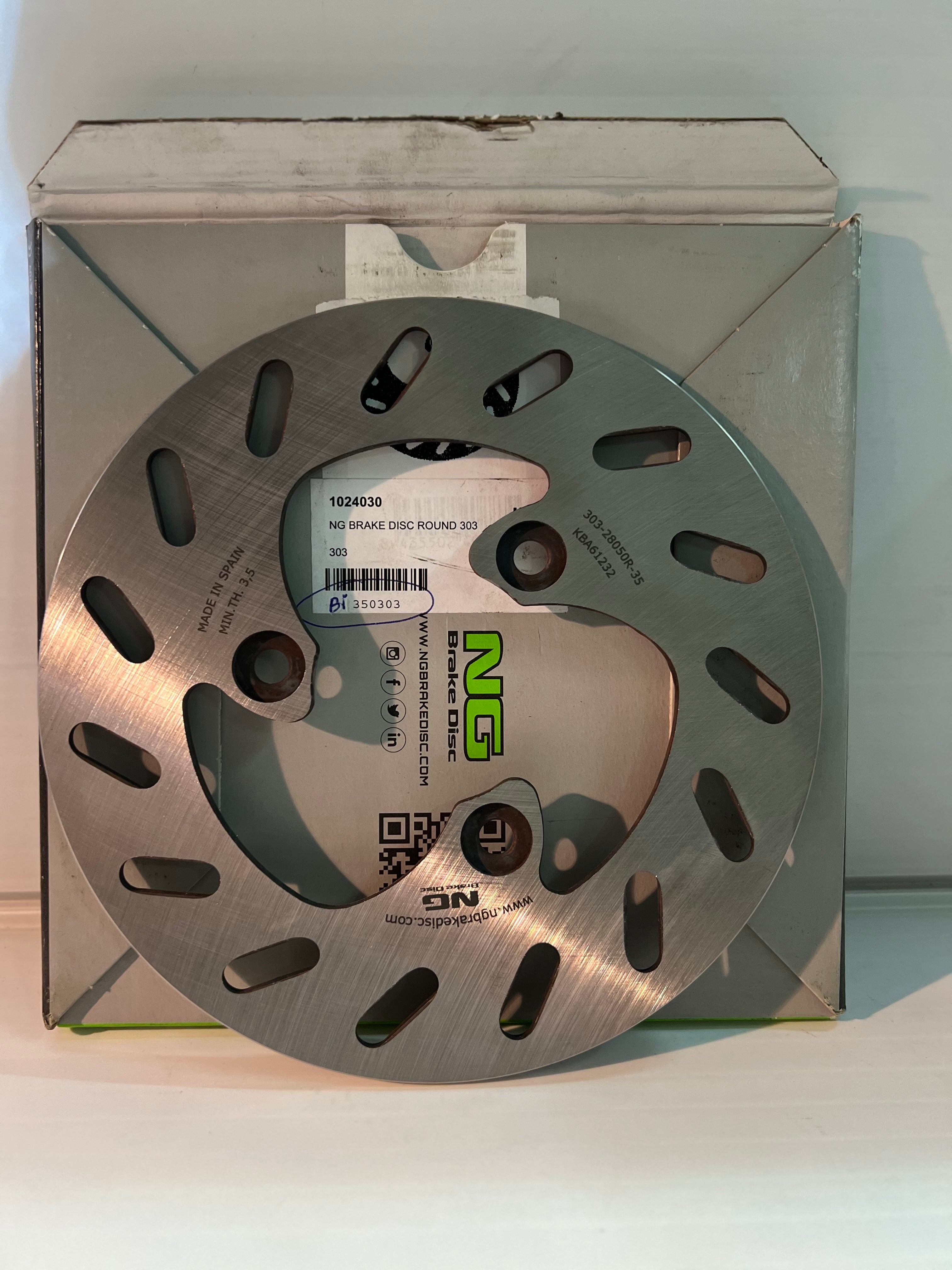 DISQUE DE FREIN PIAGGIO TYPHOON-STORM / FIDDLE / BUXY-ELYSEO-LUDIX-TREKKER-TKR-VIVACITY