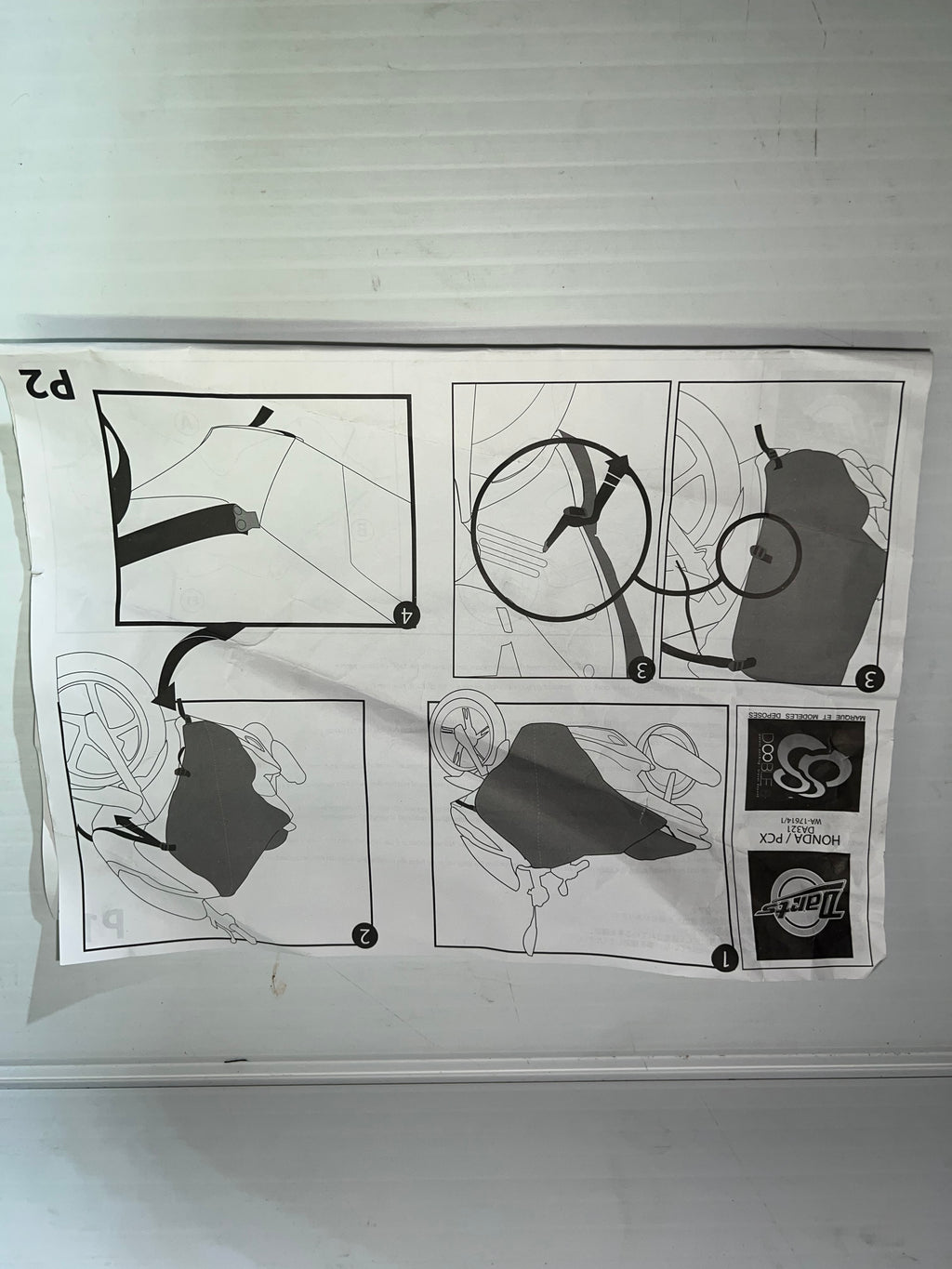 Jupe tablier pour Honda PCX 125 (2010-2013)