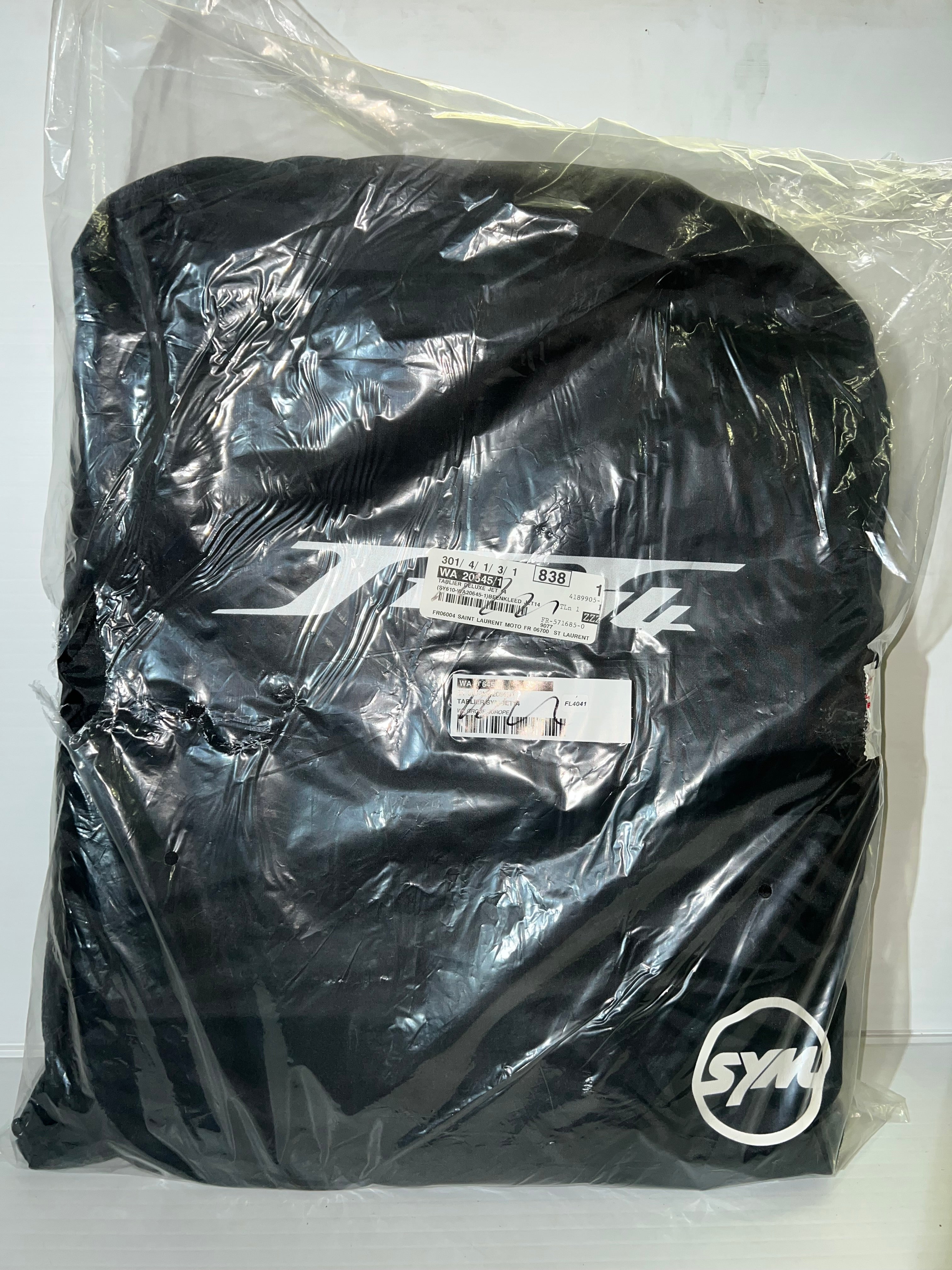 Tablier d’origine SYM Jet 14 (50 & 125 cc) – Protection pluie et froid