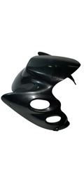 GARDE BOUE AVANT ORIGINE YAMAHA COULEUR CARBONE RÉFERENCE 4UP-F1556 POUR SCOOTER MBK BOOSTER ROCKET