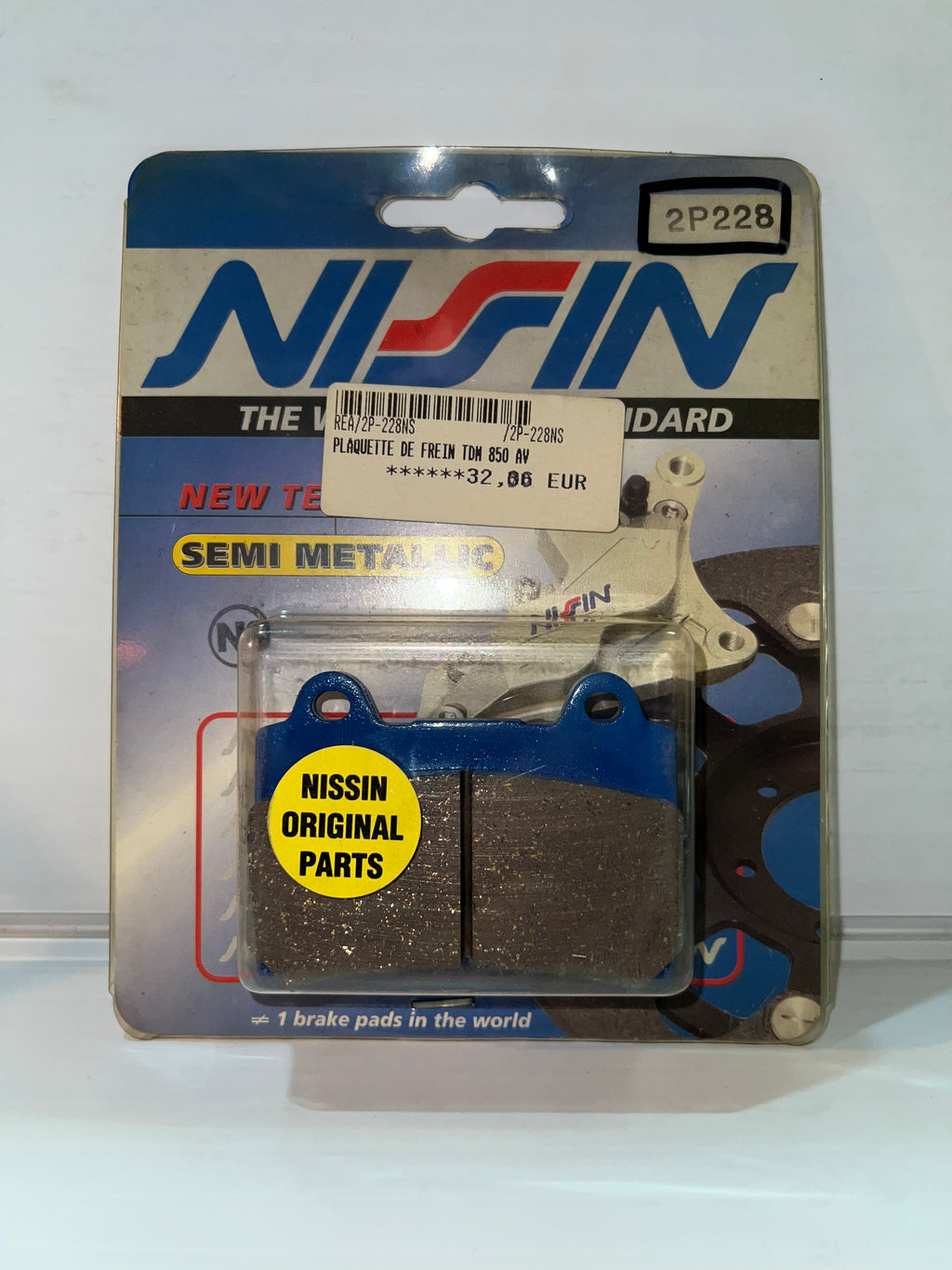Plaquettes de frein NISSIN 2P-228